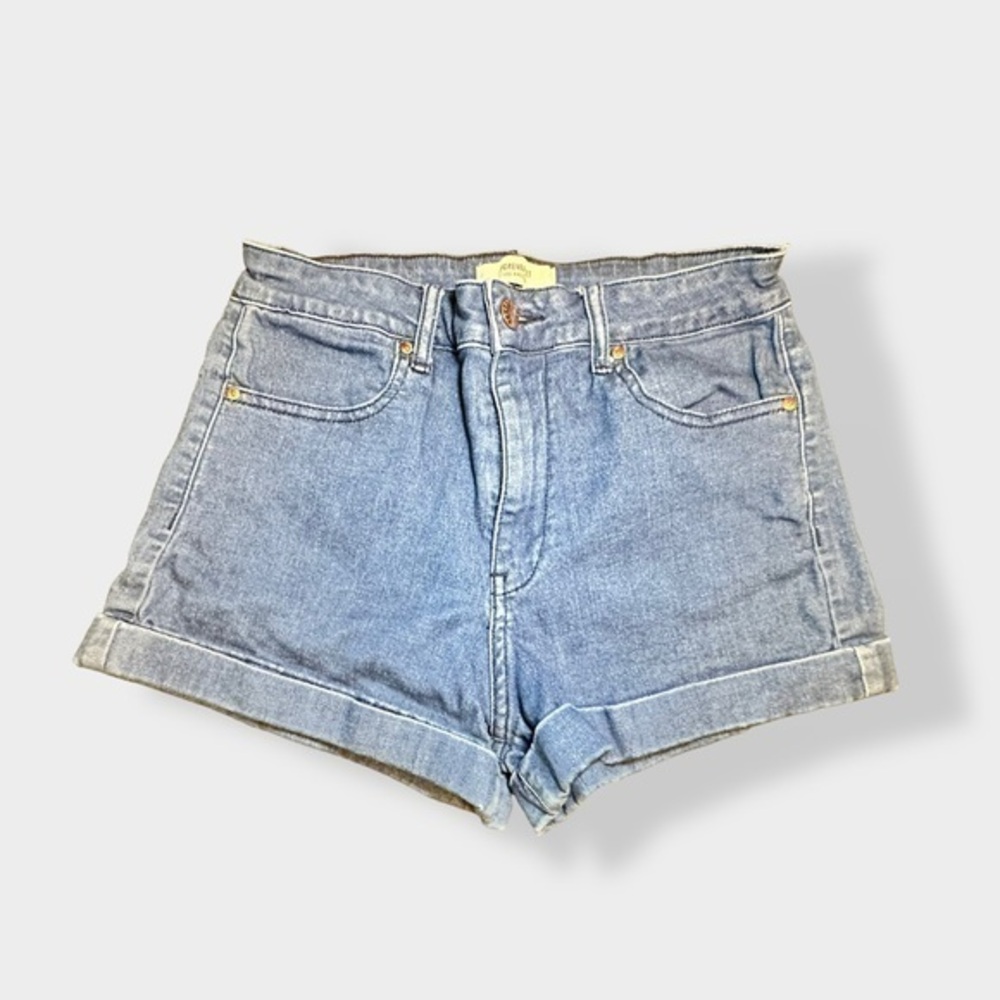 ** Forever 21 Denim Short Shorts Mid-Rise sz 25 / 2 XS